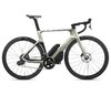 Orbea ORCA AERO M21eLTD 47 Metallic Silver - Green (Gloss) - Raw Carbon (Matte)