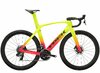 Trek Madone SLR 7 AXS 47 Radioactive Coral to Yellow Fa