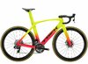 Trek Madone SLR 9 AXS 47 Radioactive Coral to Yellow Fa